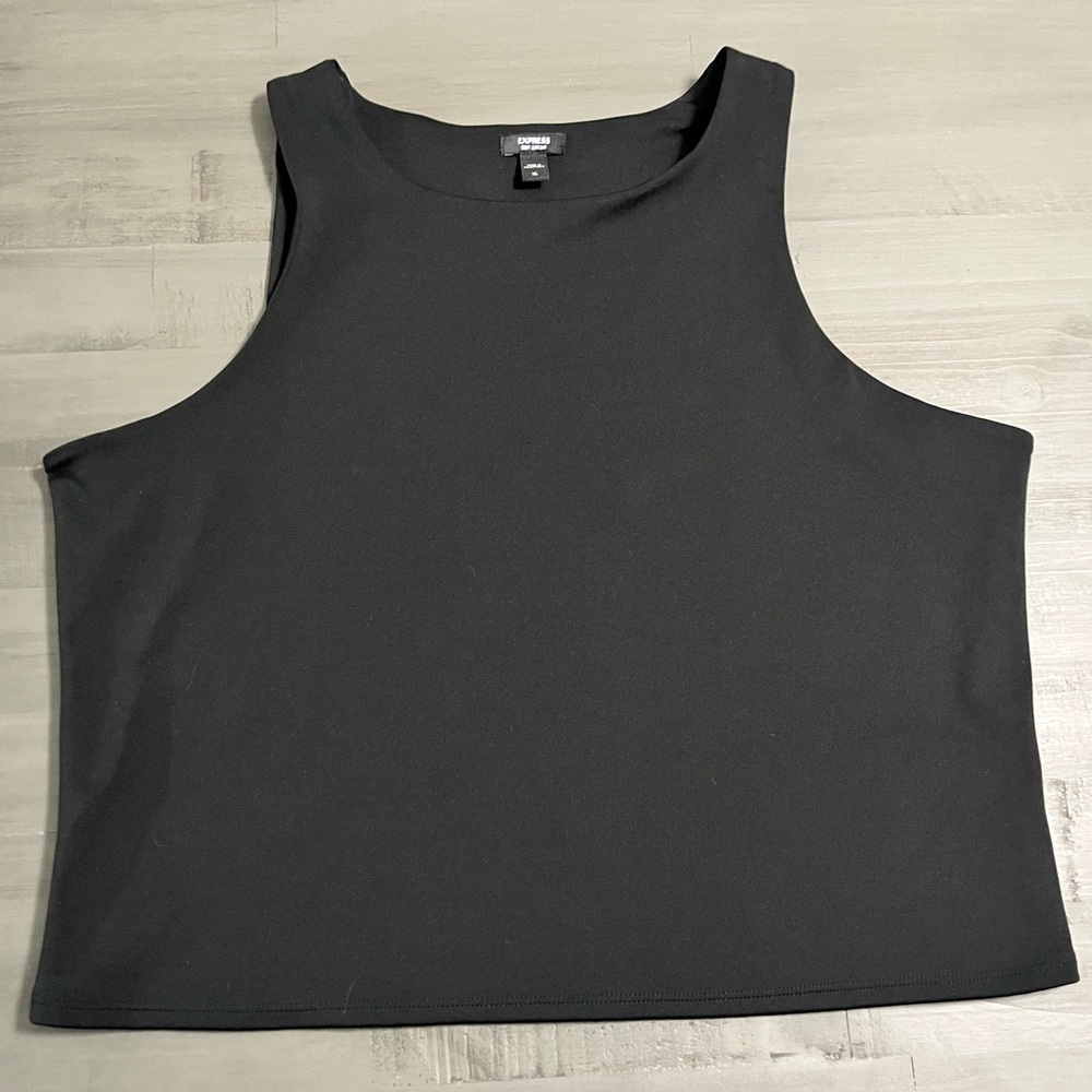 Express Black Sleeveless Top